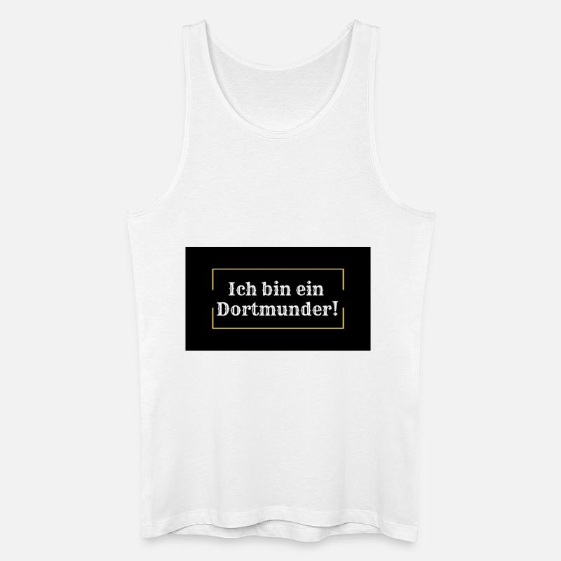 Dortmund 1# - Männer Bio Tank Top - Weiß