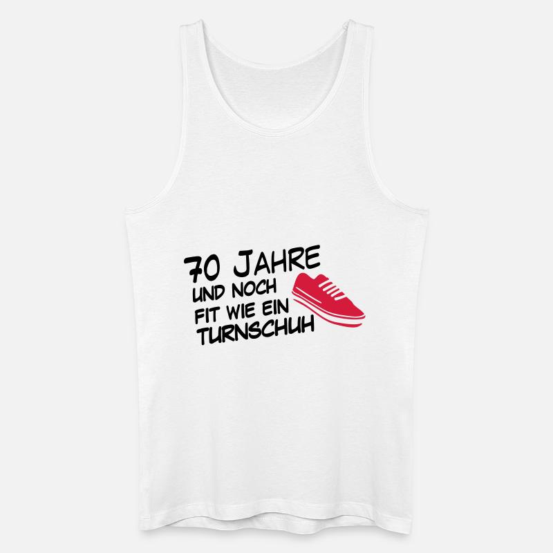 70 sneaker - Débardeur bio Homme - blanc