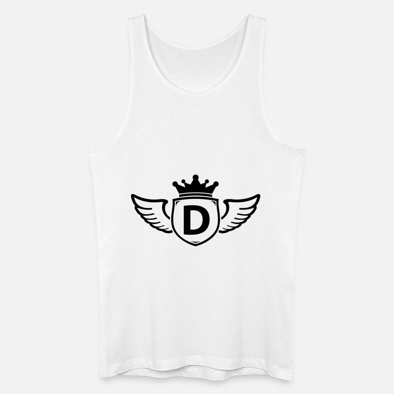 d - Männer Bio Tank Top - Weiß