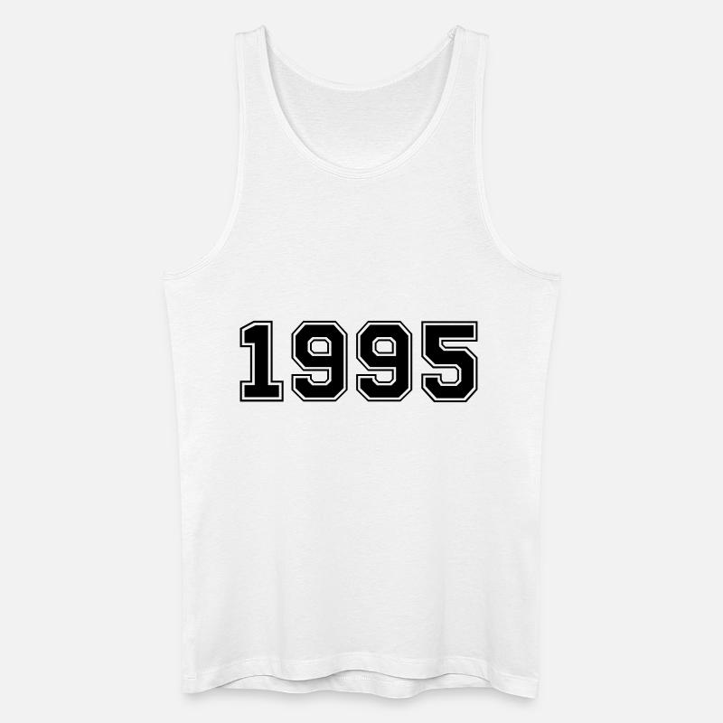 1995 - Männer Bio Tank Top - Weiß
