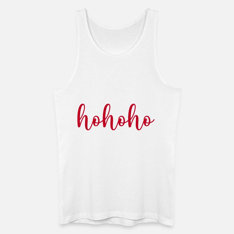 hohoho - Männer Bio Tank Top - Weiß