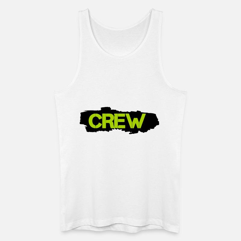 crew - Männer Bio Tank Top - Weiß