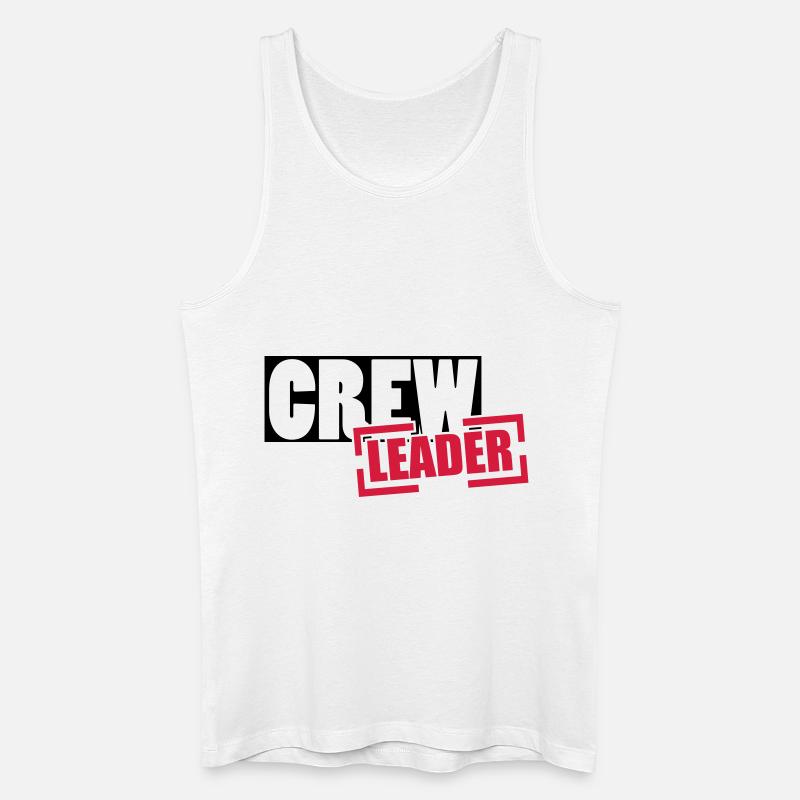 crew - Männer Bio Tank Top - Weiß
