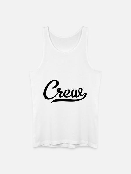 Crew - Men’s Organic Tank Top - white