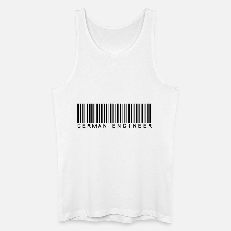German Engineer - Männer Bio Tank Top - Weiß
