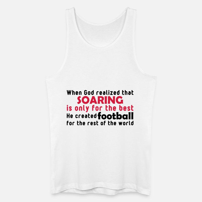 god soaring - Männer Bio Tank Top - Weiß