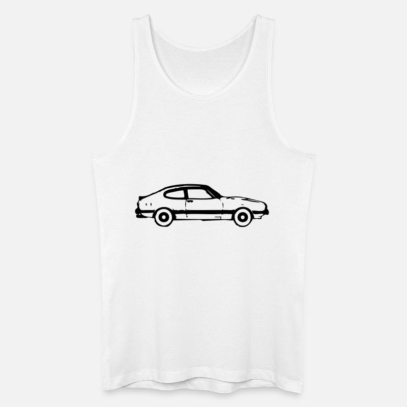 capri - Männer Bio Tank Top - Weiß