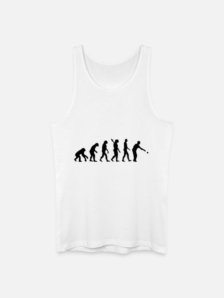 Pétanque Évolution - Débardeur bio Homme - blanc