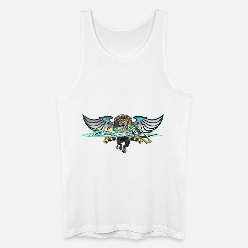 Loewe - Männer Bio Tank Top - Weiß