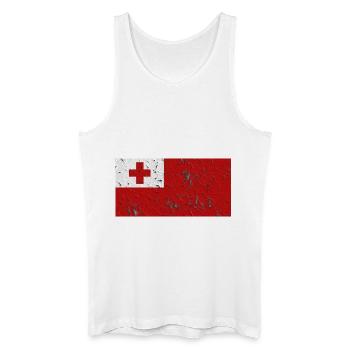 Gift for Tonga - Men’s Organic Tank Top - white - Front