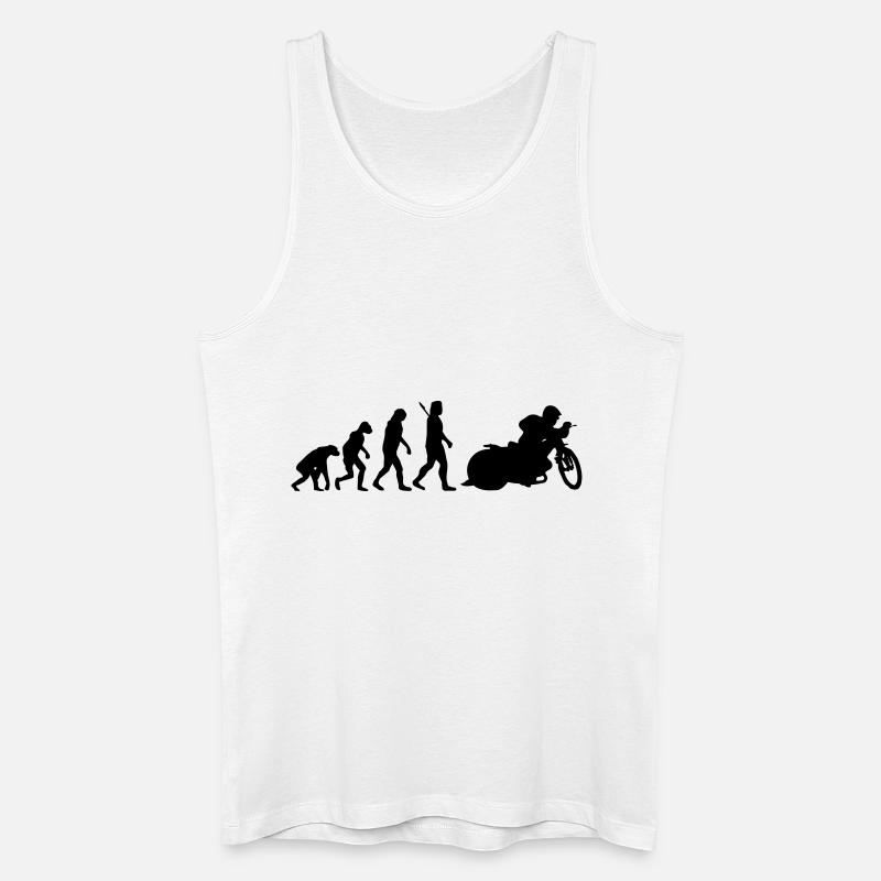 Speedway - Männer Bio Tank Top - Weiß