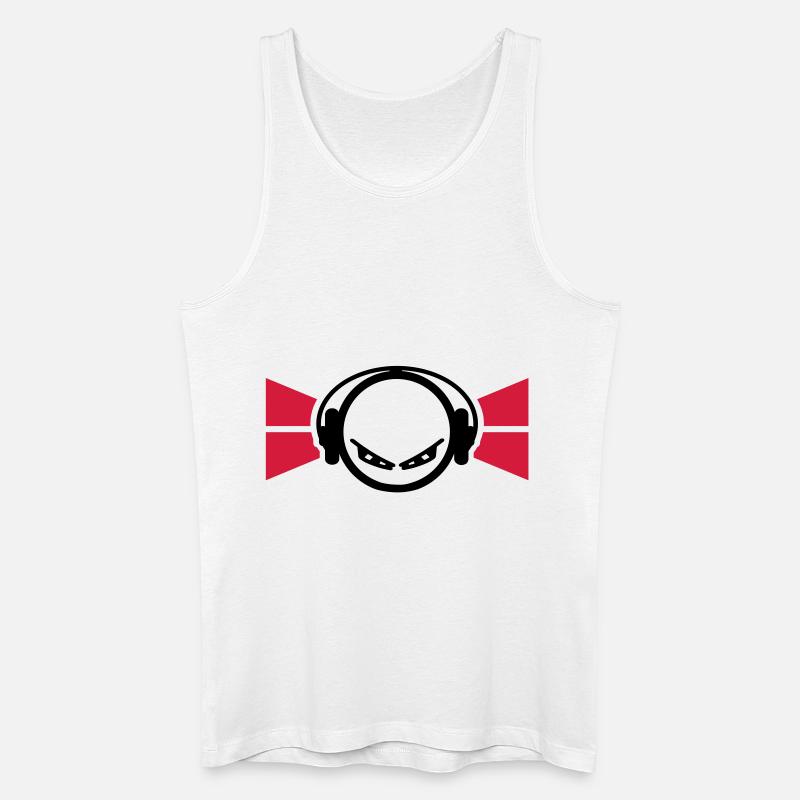 Klang - Männer Bio Tank Top - Weiß