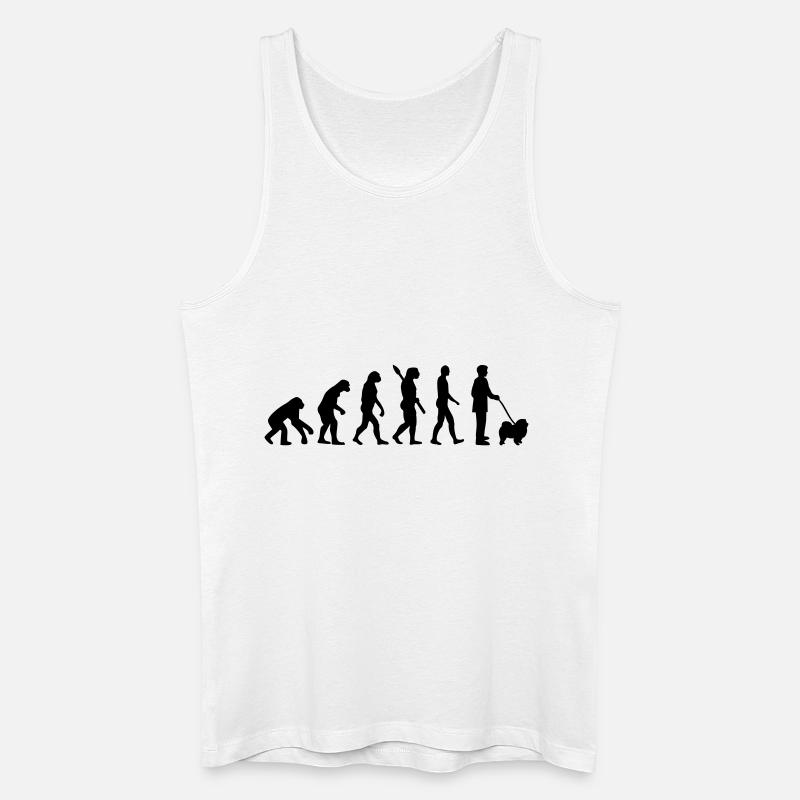Chow-Chow - Männer Bio Tank Top - Weiß