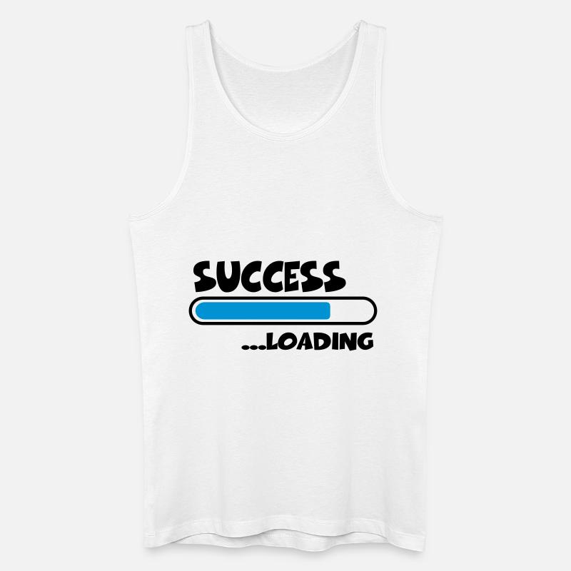 Success loading - Männer Bio Tank Top - Weiß