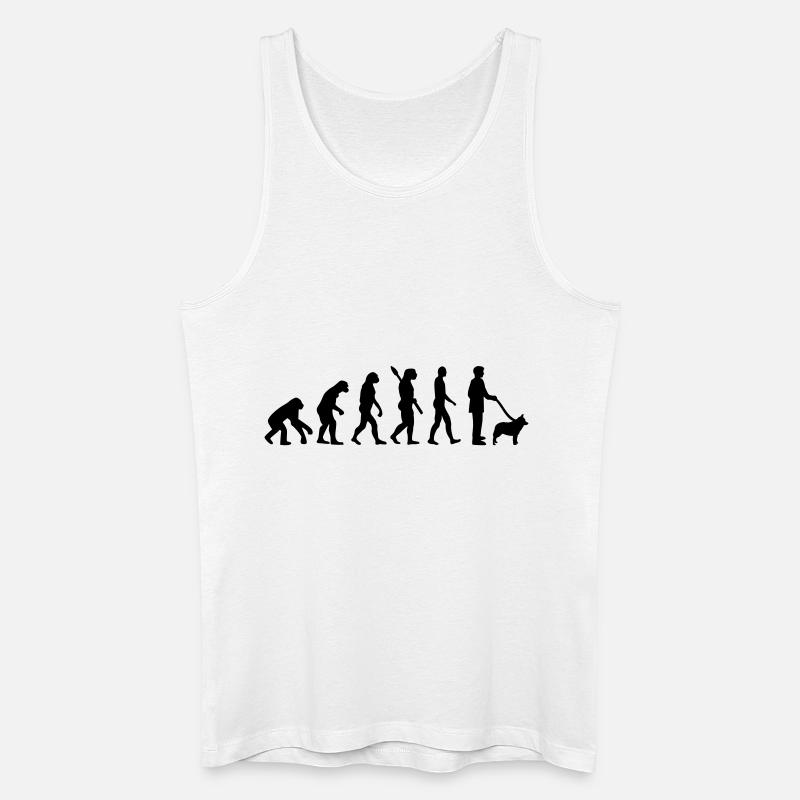 Schipperke - Männer Bio Tank Top - Weiß