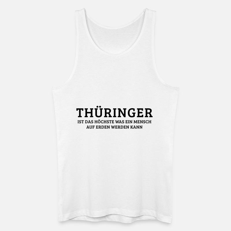 Thüringer – Thüringen (dh - Männer Bio Tank Top - Weiß