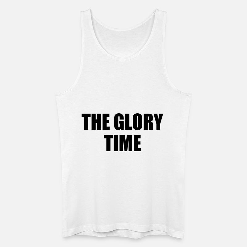 The glory time - Männer Bio Tank Top - Weiß