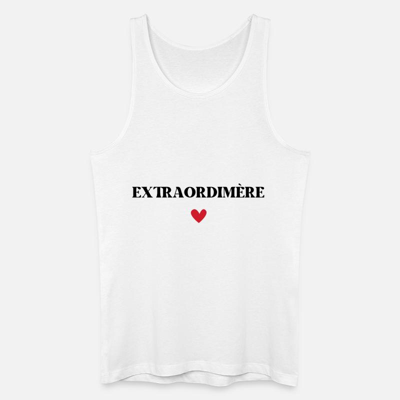 Außergewöhnlich - Außergewöhnliche Mutter - Männer Bio Tank Top - Weiß