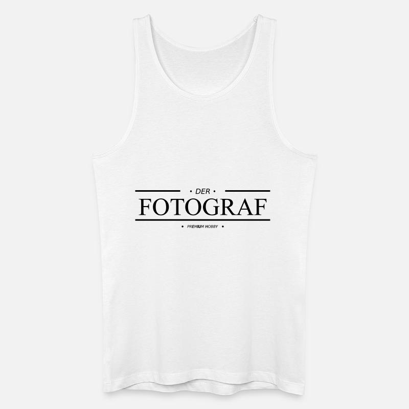 Fotograf (premium Hobby) - Männer Bio Tank Top - Weiß