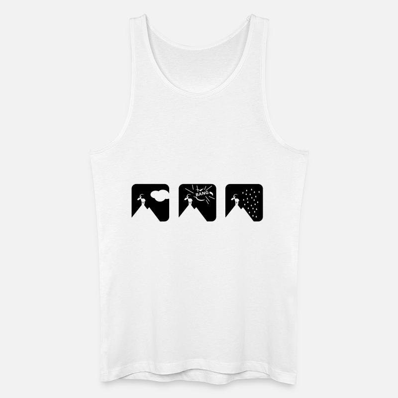 whyitrains1 - Männer Bio Tank Top - Weiß