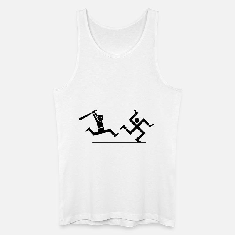 Nazijagd - Männer Bio Tank Top - Weiß