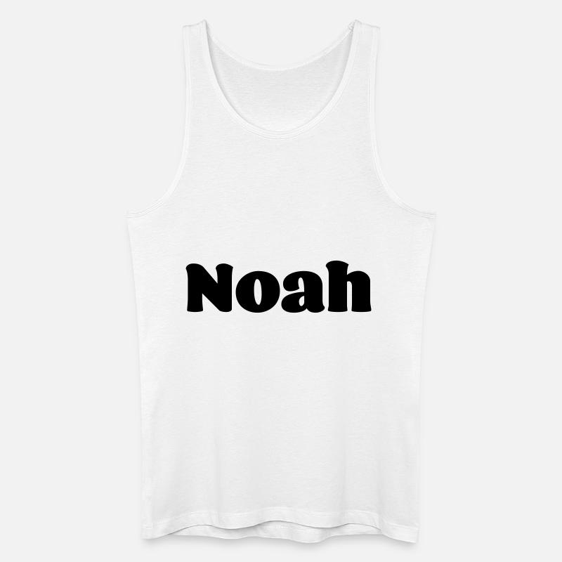 Nome Noah Gift - Canotta ecologica da uomo - bianco