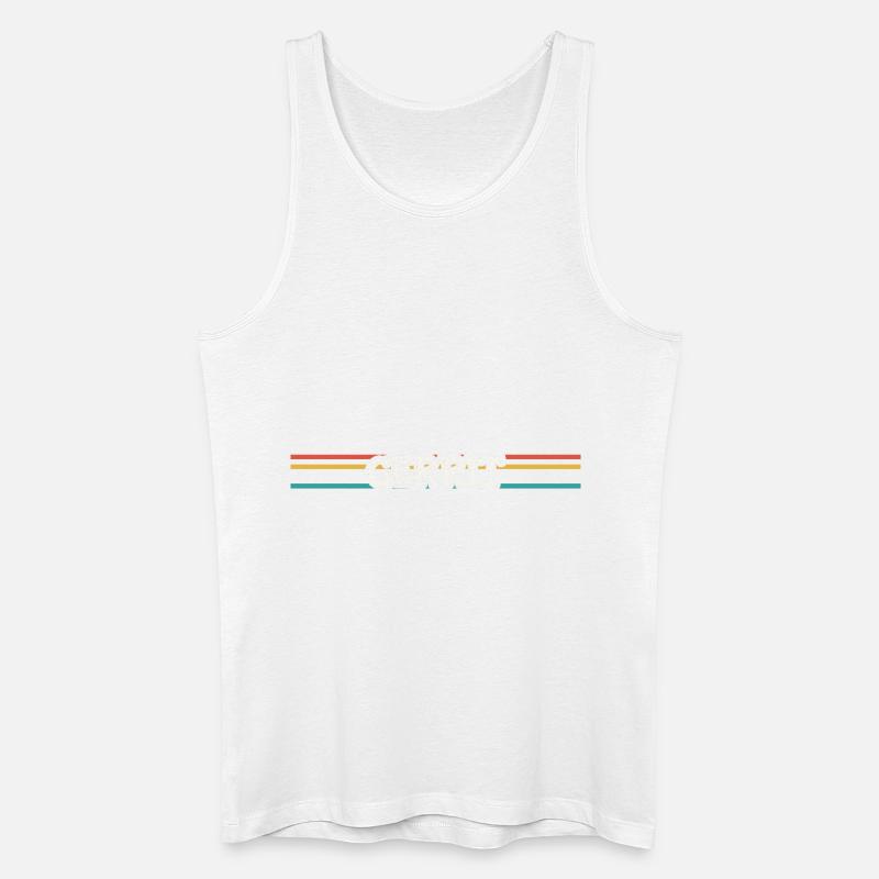 Stern Gerrit - Männer Bio Tank Top - Weiß