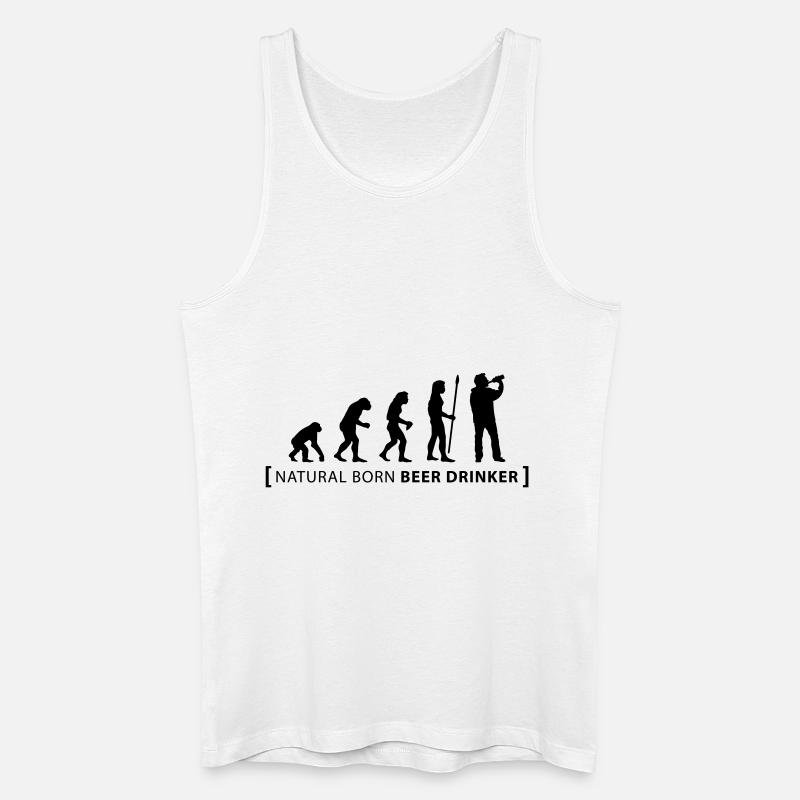 fassbier - Männer Bio Tank Top - Weiß