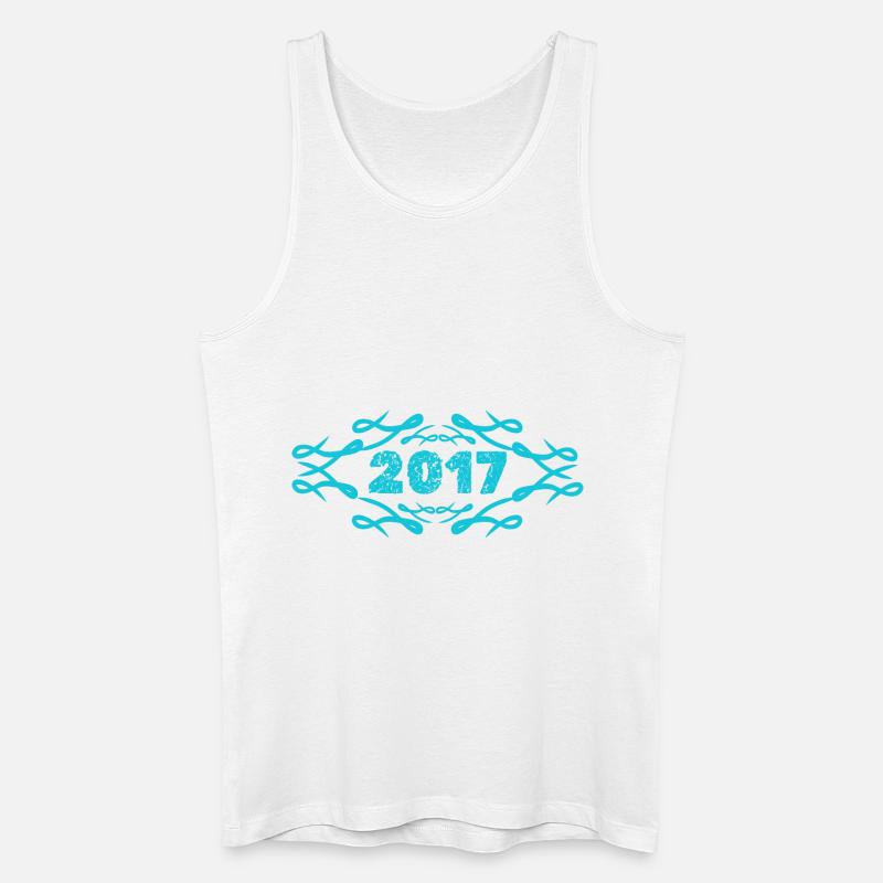 Geschenkidee 2017 - Männer Bio Tank Top - Weiß