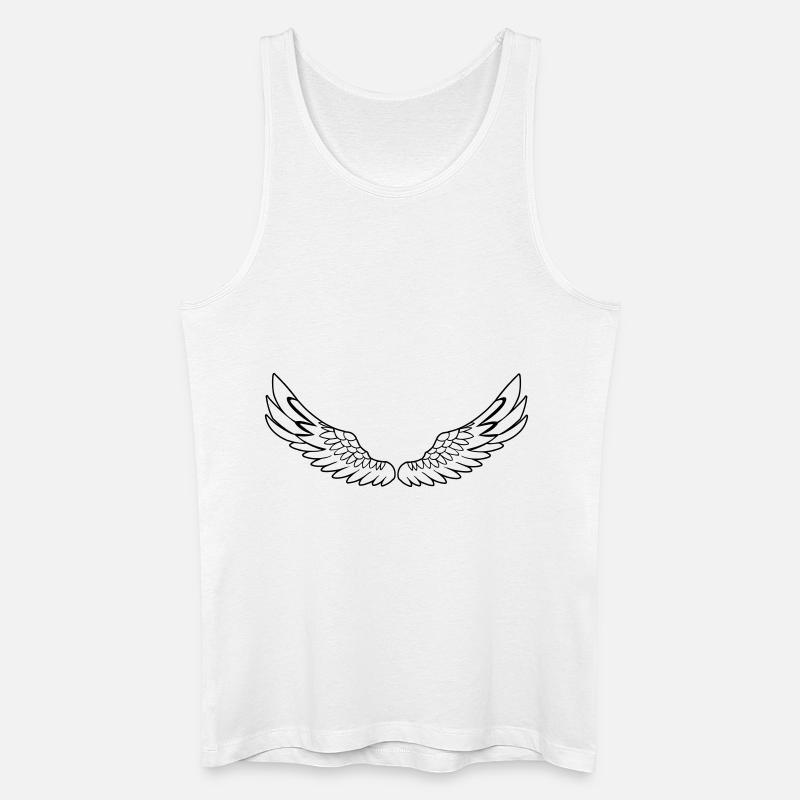White Wings de - Männer Bio Tank Top - Weiß