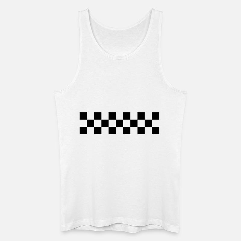 Ziel - Männer Bio Tank Top - Weiß