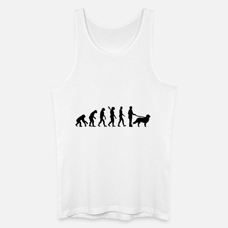 Bernese mountain - Débardeur bio Homme - blanc