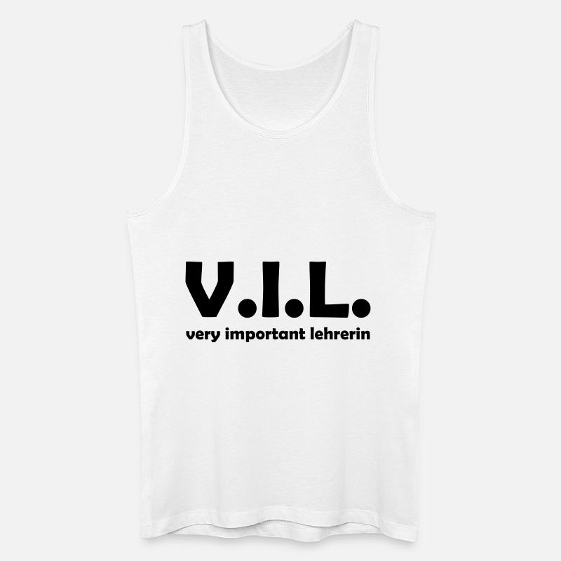 lehrerin - Männer Bio Tank Top - Weiß