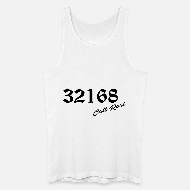 Call Rosi 32168 - Männer Bio Tank Top - Weiß