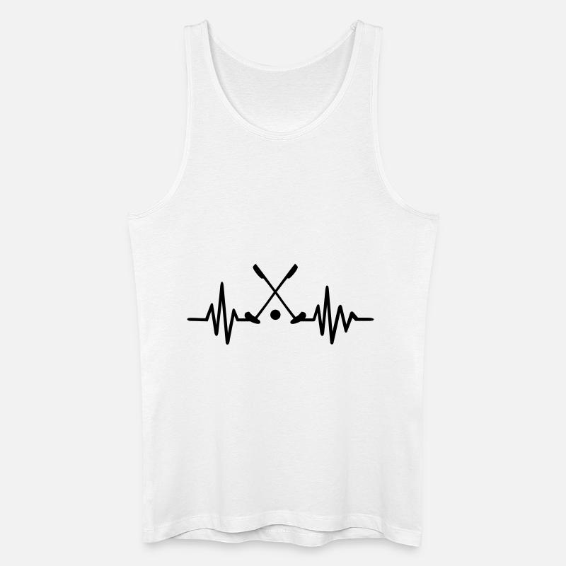 Minigolf - Männer Bio Tank Top - Weiß