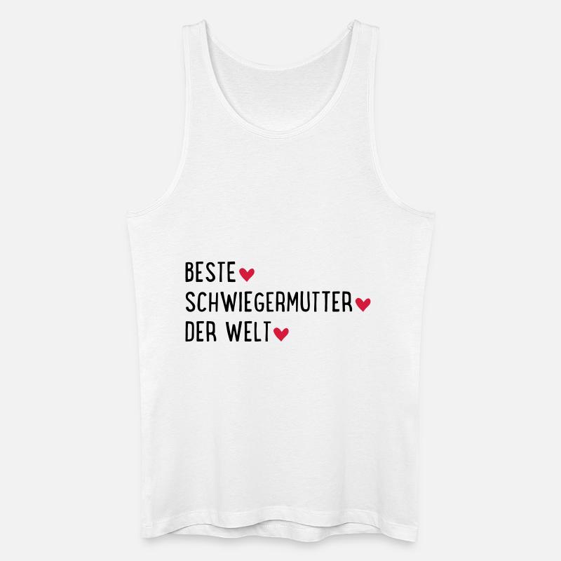 Beste Schwiegermutter der Welt - Männer Bio Tank Top - Weiß