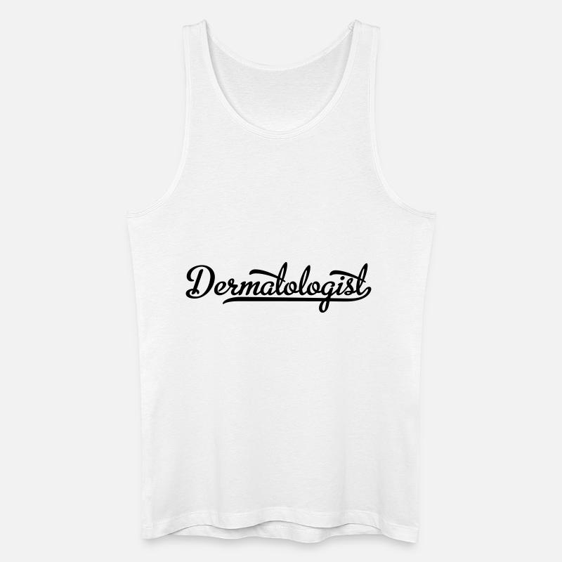 Dermatologe - Männer Bio Tank Top - Weiß
