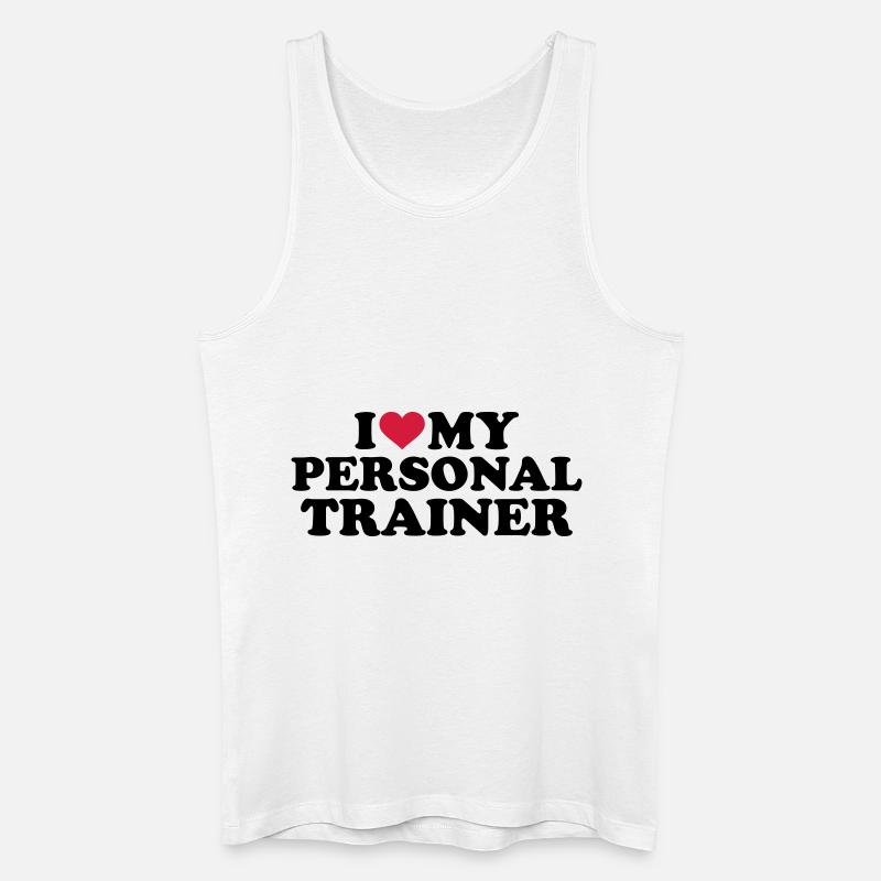 Personal Trainer - Männer Bio Tank Top - Weiß