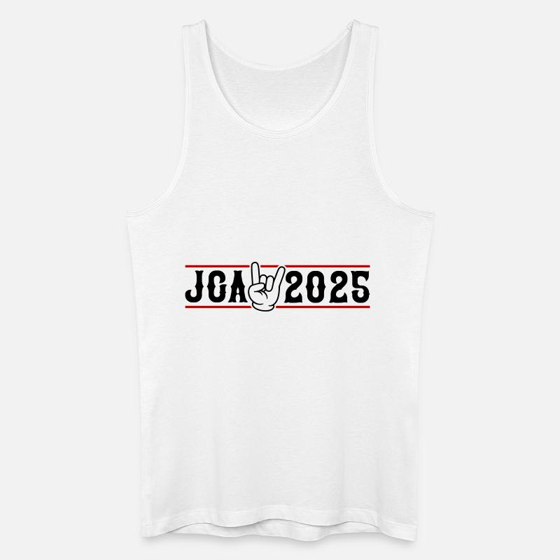 Jga 2025 Junggesellen Abschied - Männer Bio Tank Top - Weiß