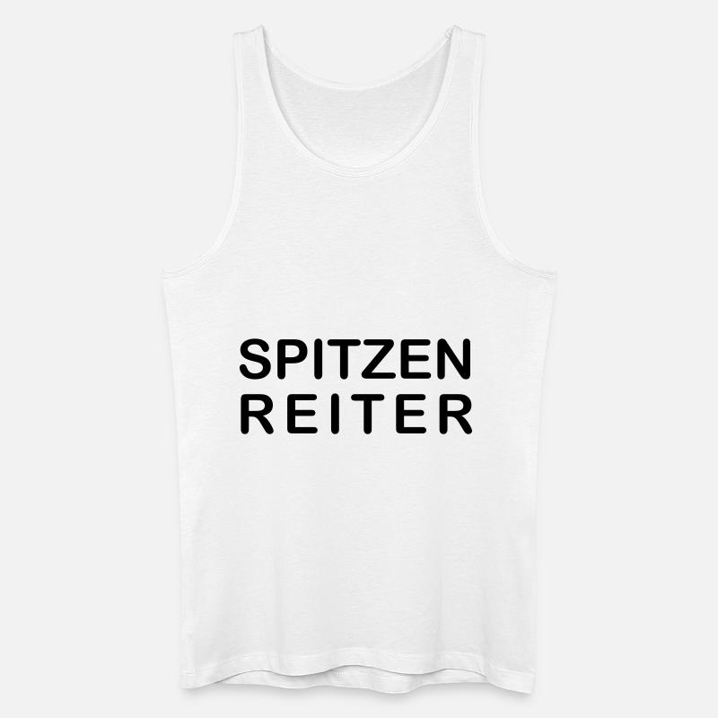 spitzenreiter - Männer Bio Tank Top - Weiß