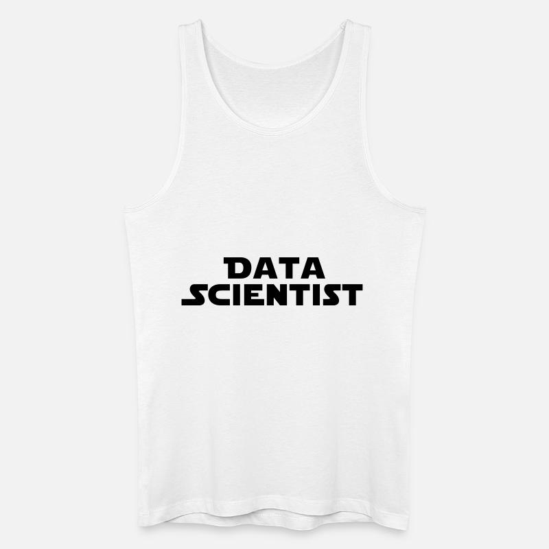 Data Scientist - Männer Bio Tank Top - Weiß