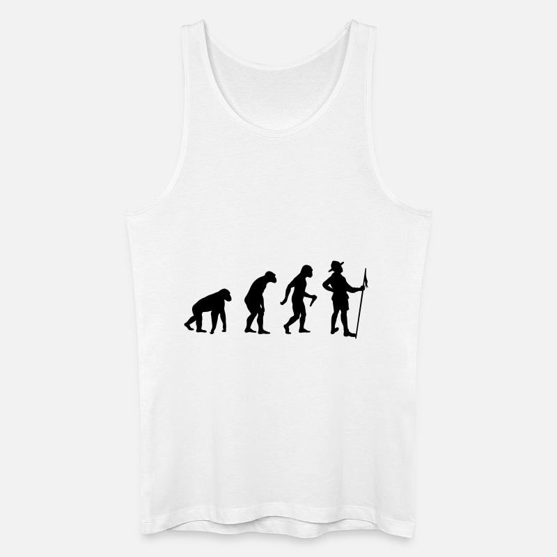 Scout Evolution - Männer Bio Tank Top - Weiß