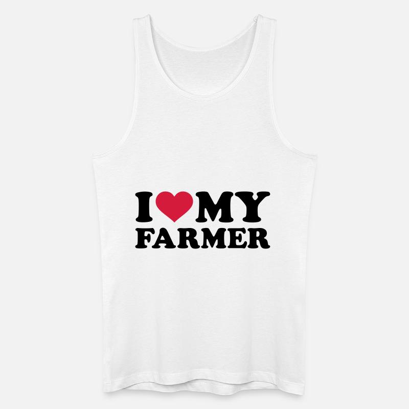 Bauer - Männer Bio Tank Top - Weiß