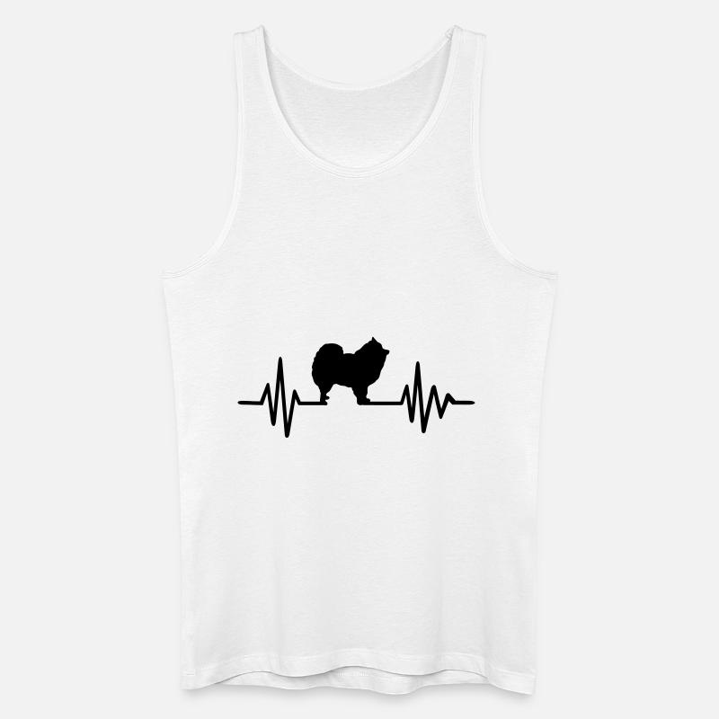 Spitz - Männer Bio Tank Top - Weiß