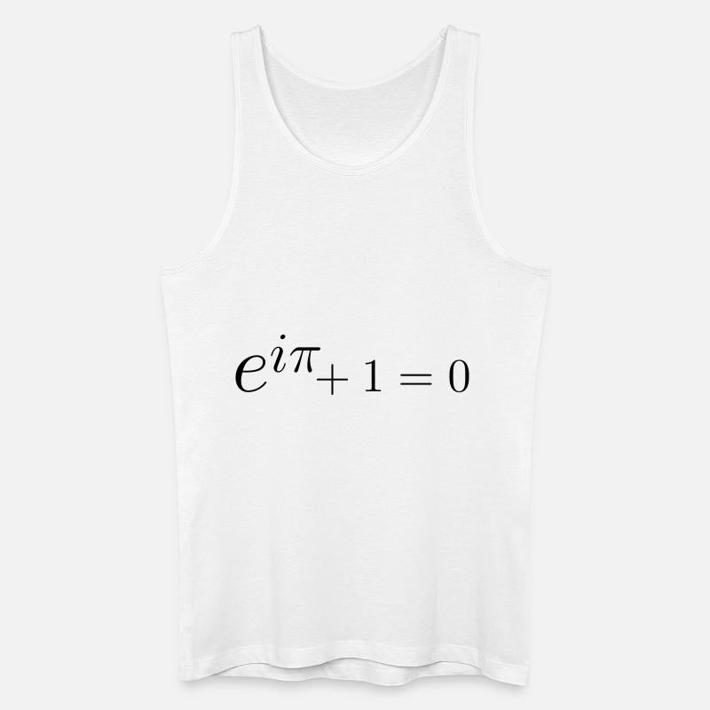 Euler Formel - Männer Bio Tank Top - Weiß