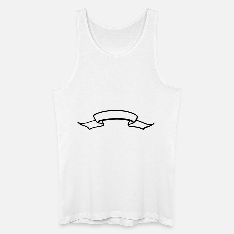 banner - Männer Bio Tank Top - Weiß