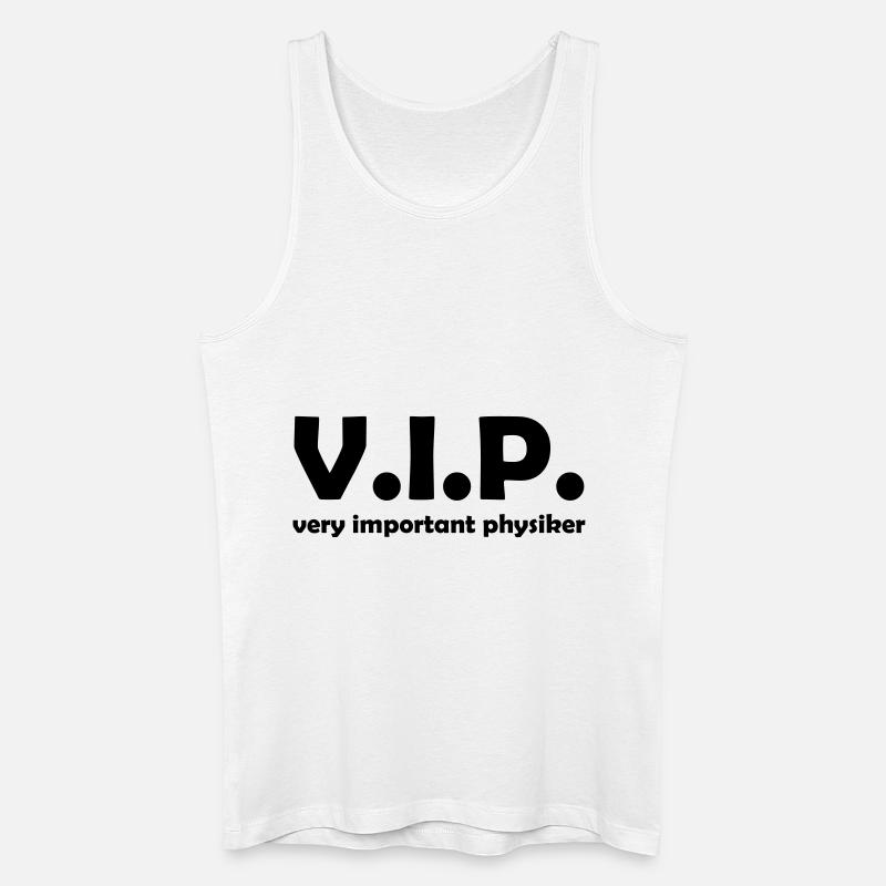 physiker - Männer Bio Tank Top - Weiß