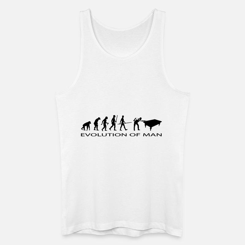 (snooker_final) - Männer Bio Tank Top - Weiß