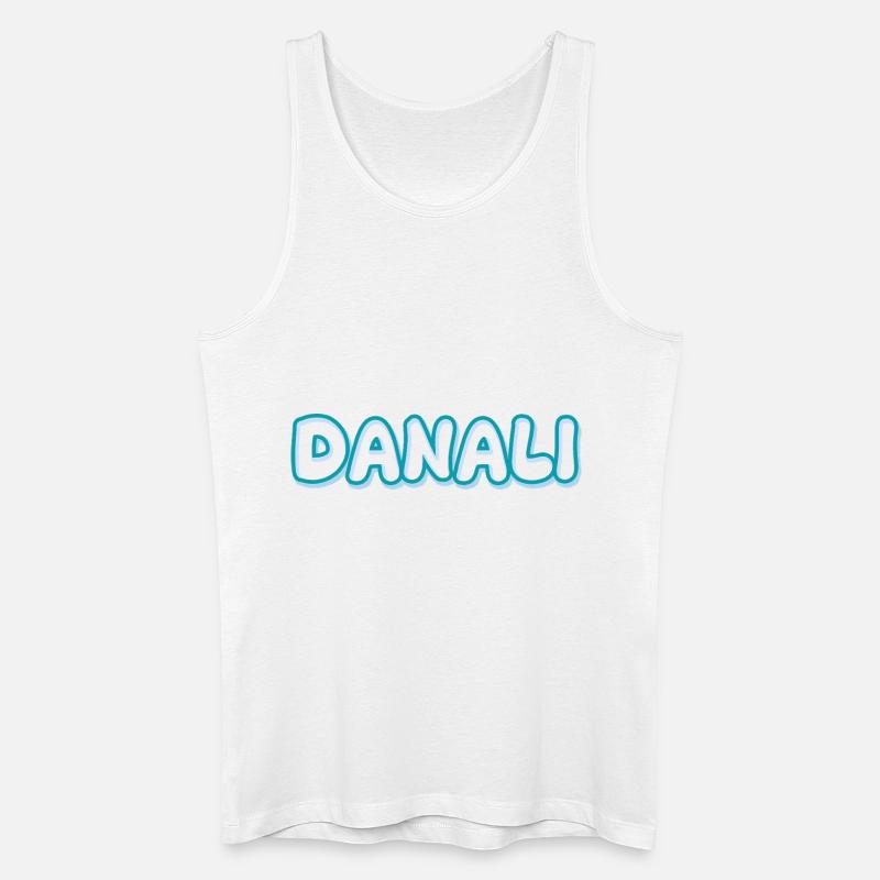Trekking Danali - Männer Bio Tank Top - Weiß