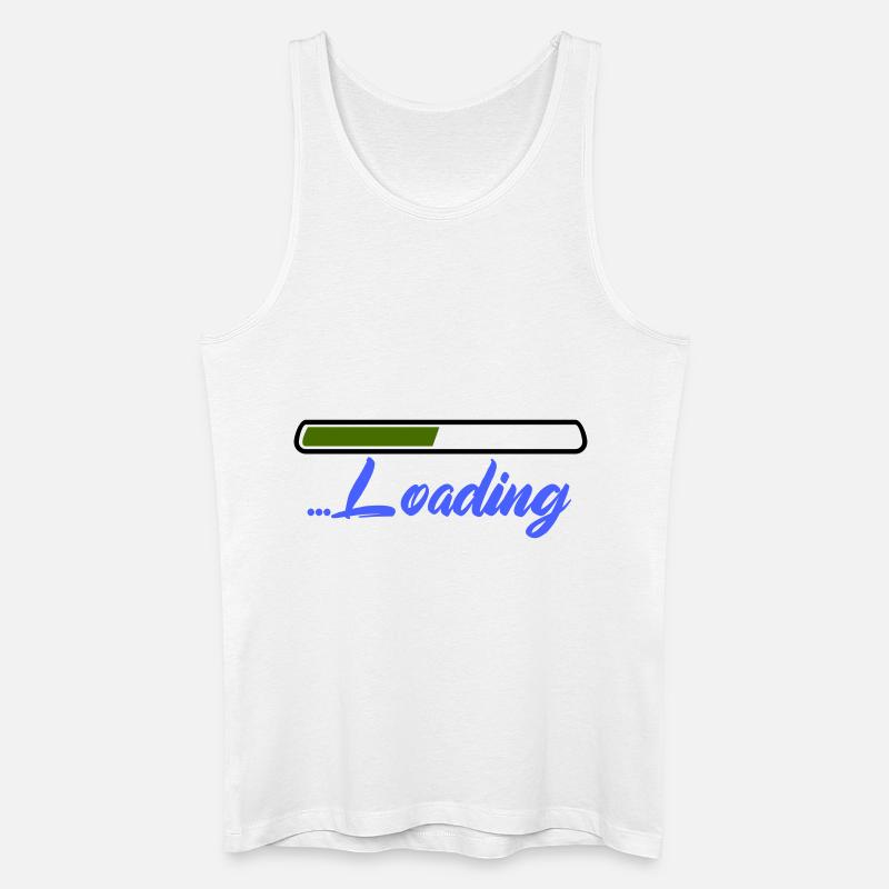 loading - Männer Bio Tank Top - Weiß